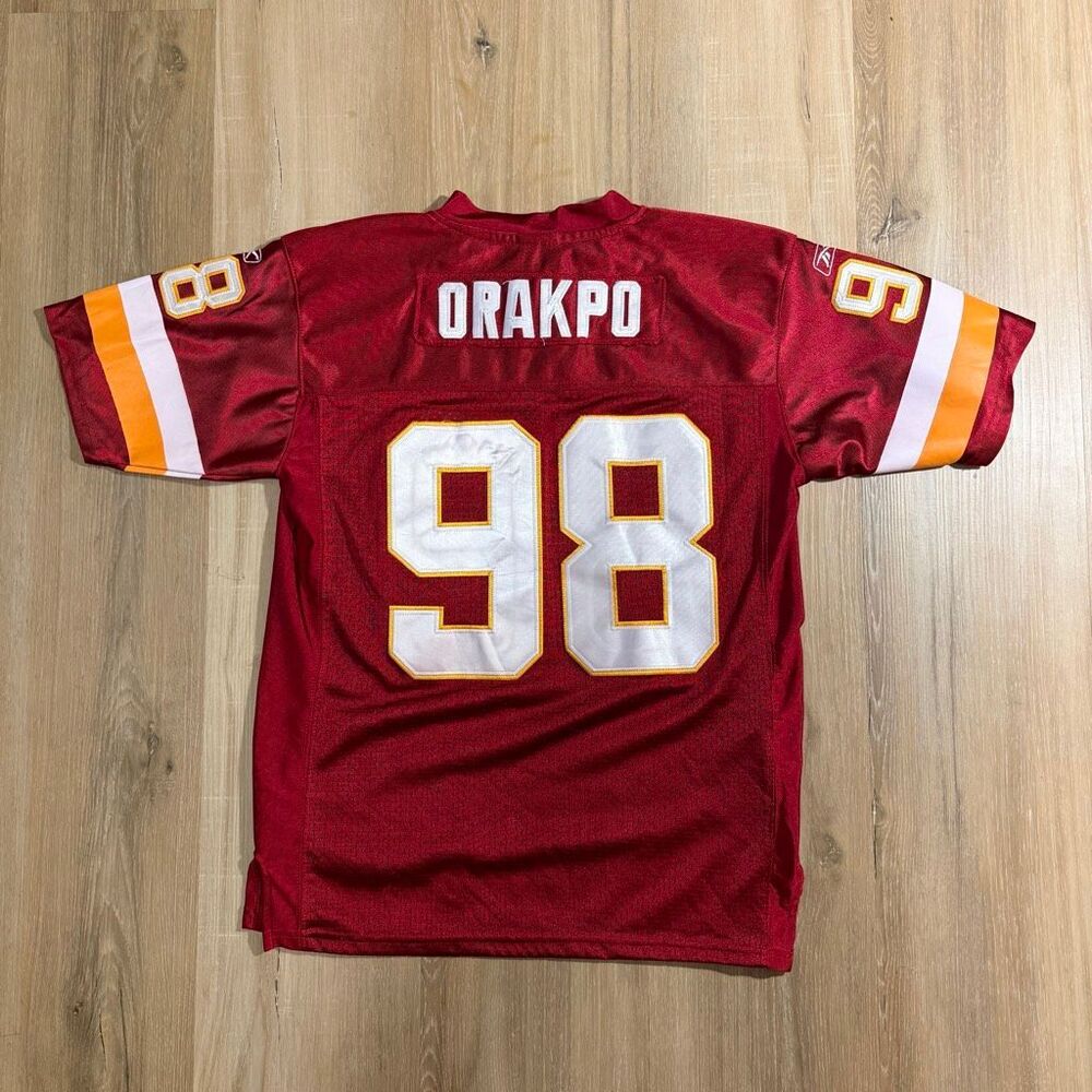 Washington Redskins Brian Orakpo Jersey #98 Commanders Y2K Youth M Home Jersey